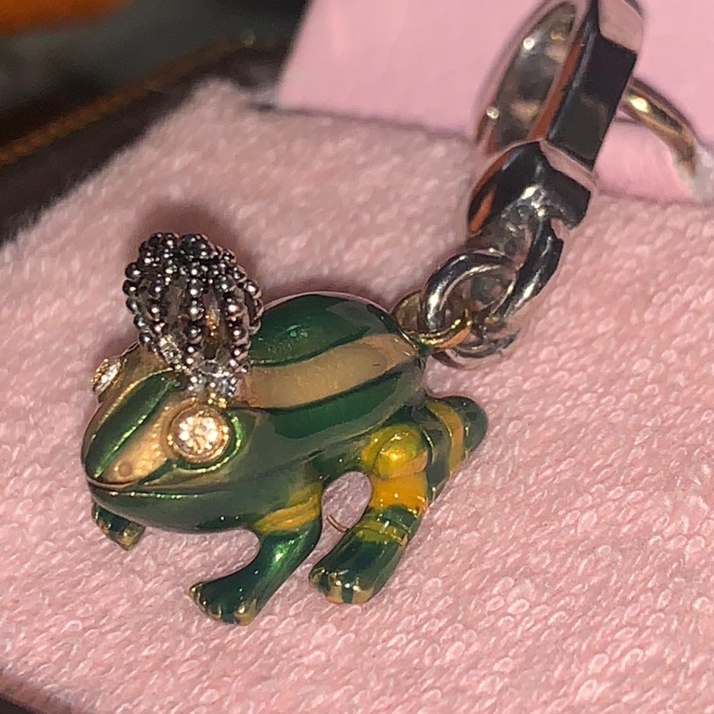 Juicy Couture FROG PRINCE CHARM GREEN FAIRYTALE